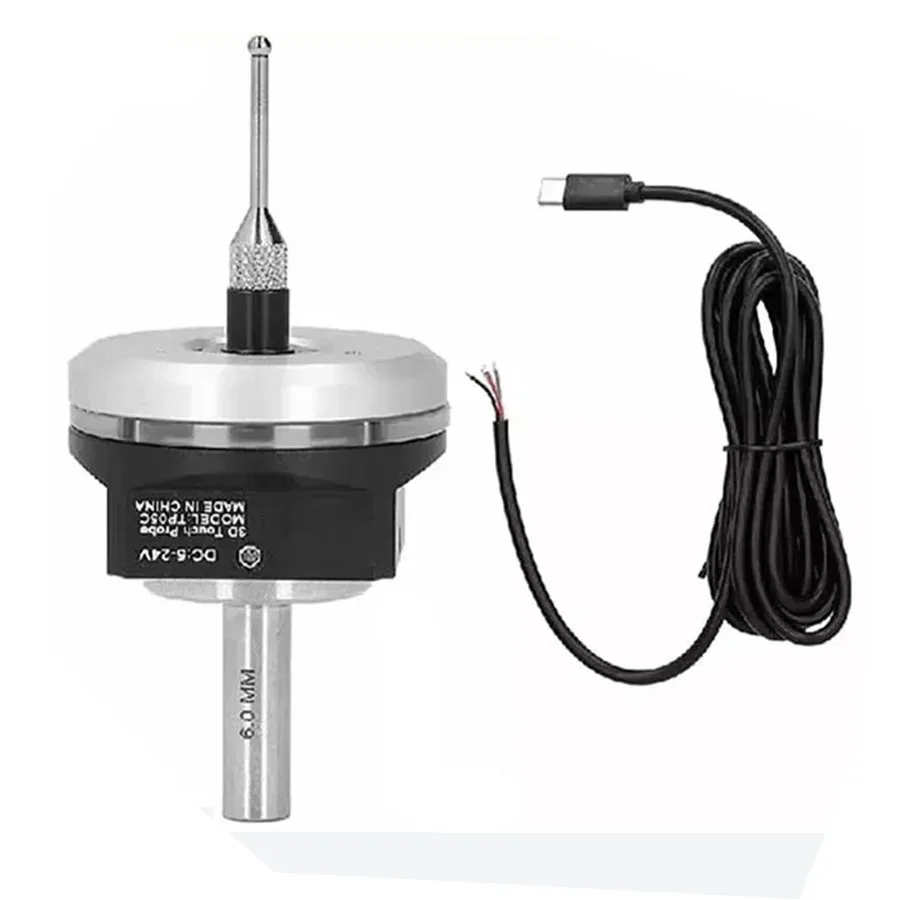 V6 anti roll 3D Touch Probe, edge finder, precision CNC probe compatible with mach3 and grbl