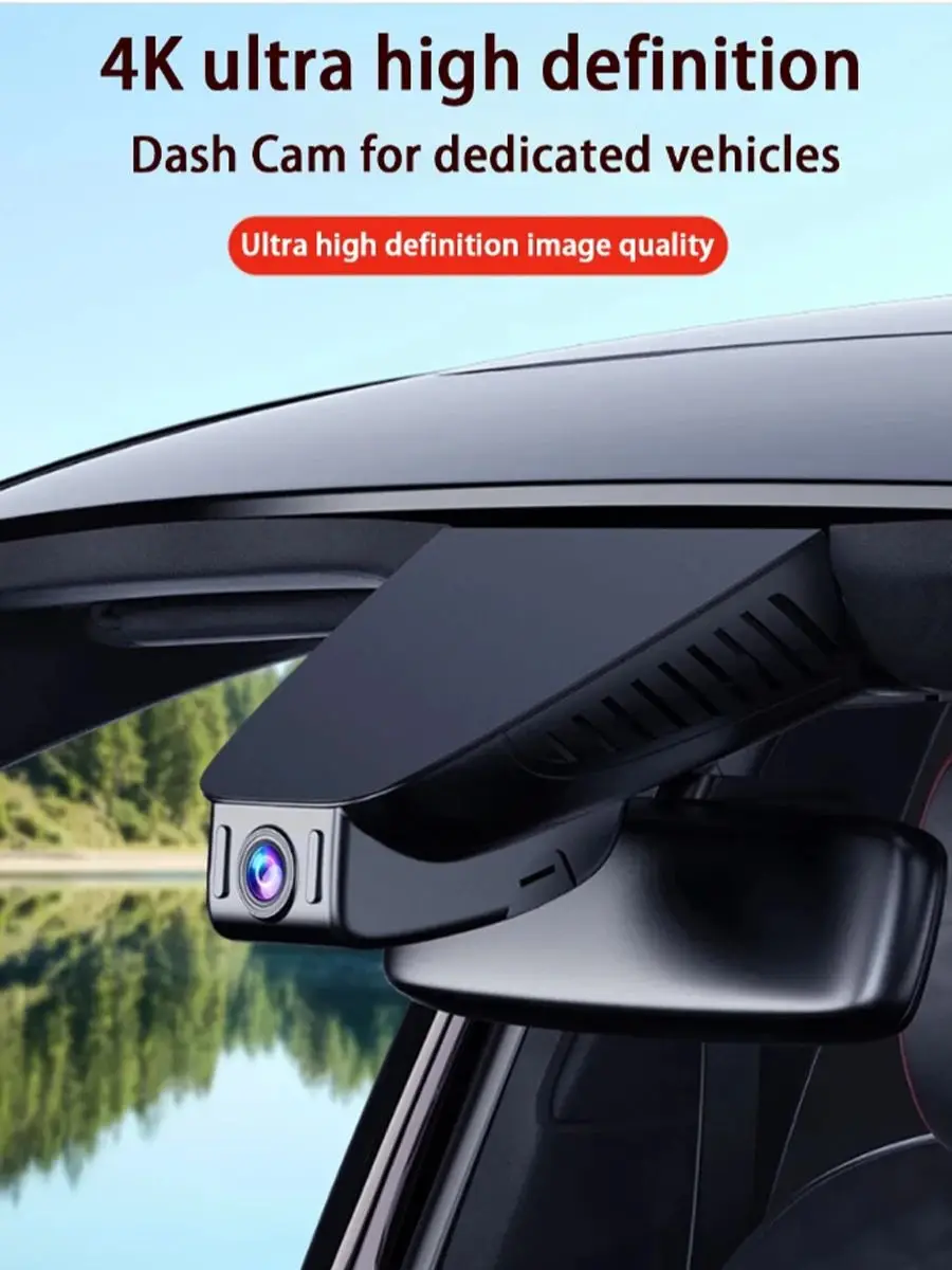 4K Plug And Play Car Video Recorder Wifi DVR Dash Camera For Geely Atlas Boyue GE 2015 2016 2017 2018 2019 Dashcam Black Box