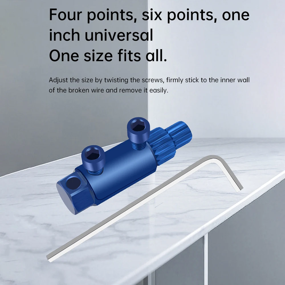 Broken wire extractor Threading Tools Tap Water main breaks repair Universal Damage Screw Extractor Remover Tool