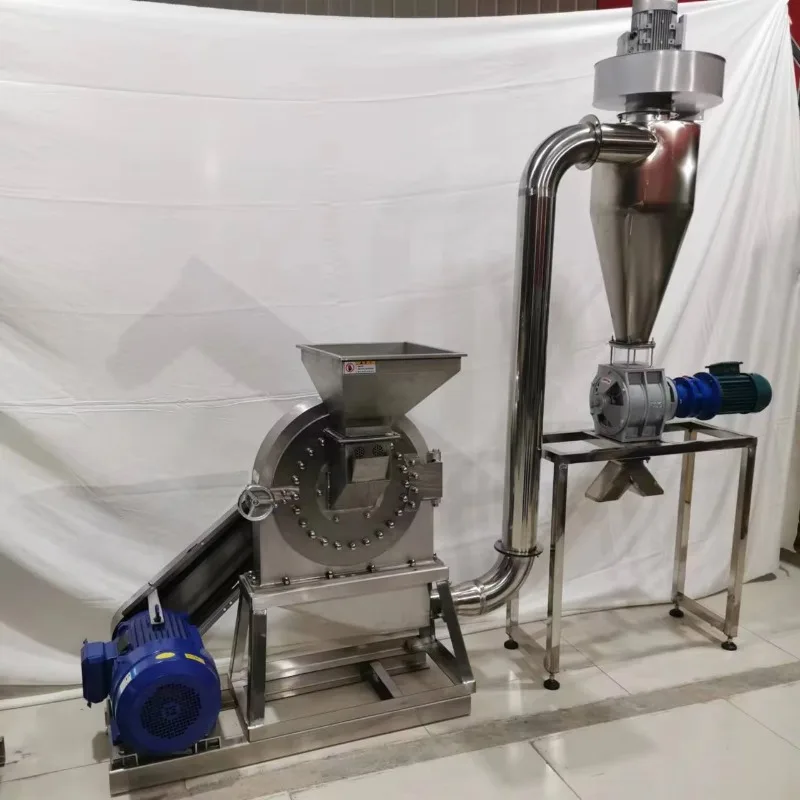 

【Best-selling】High Efficiency Chili Pulverizer Pepper Grinding Machine Toothed Claw Mill for Seasonings