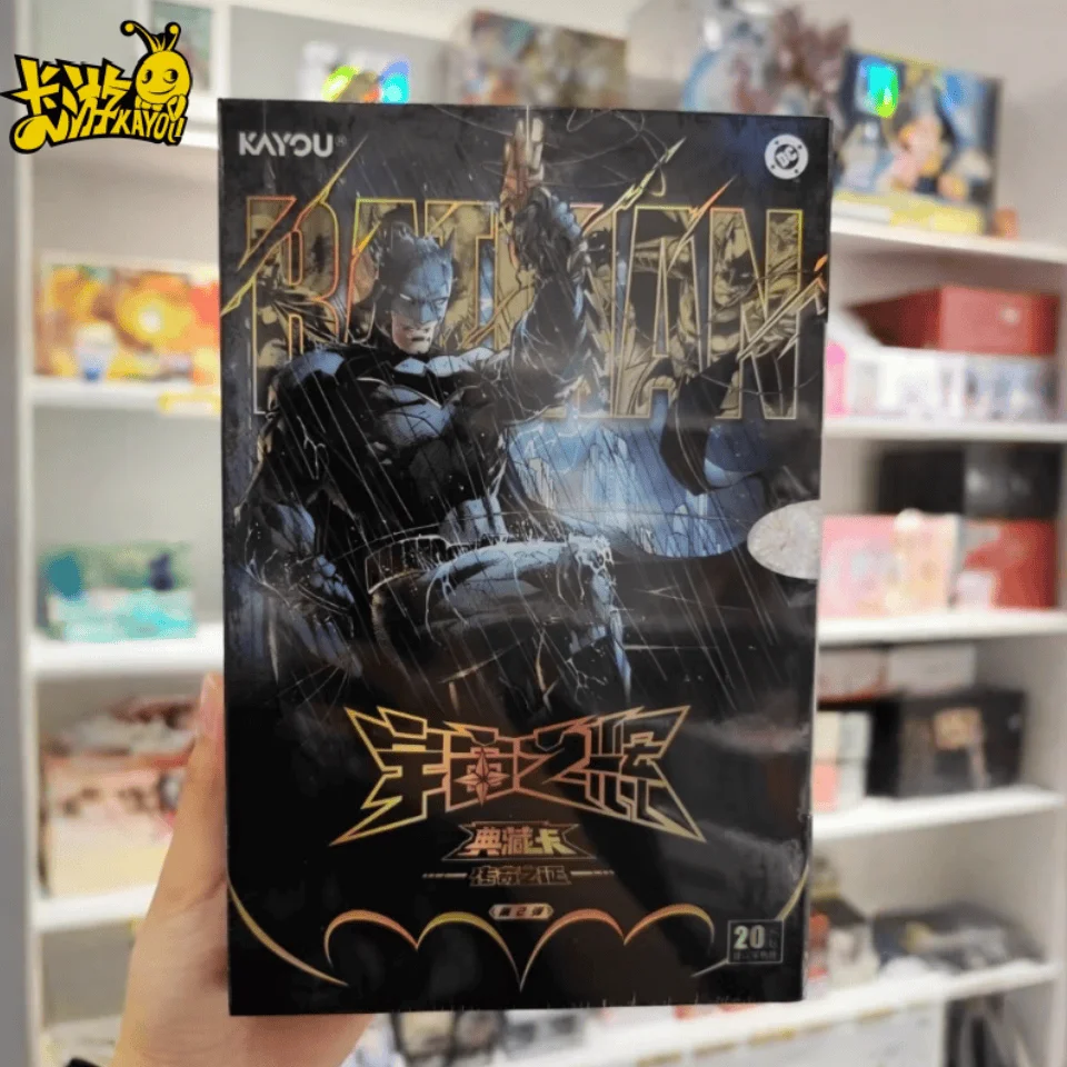 

Подлинная карта постоянного тока KAYOU Universe Glory Proof Of Legend, коллекционная карта для детей, редкая карта персонажа Бэтмена Чудо-женщины, подарки