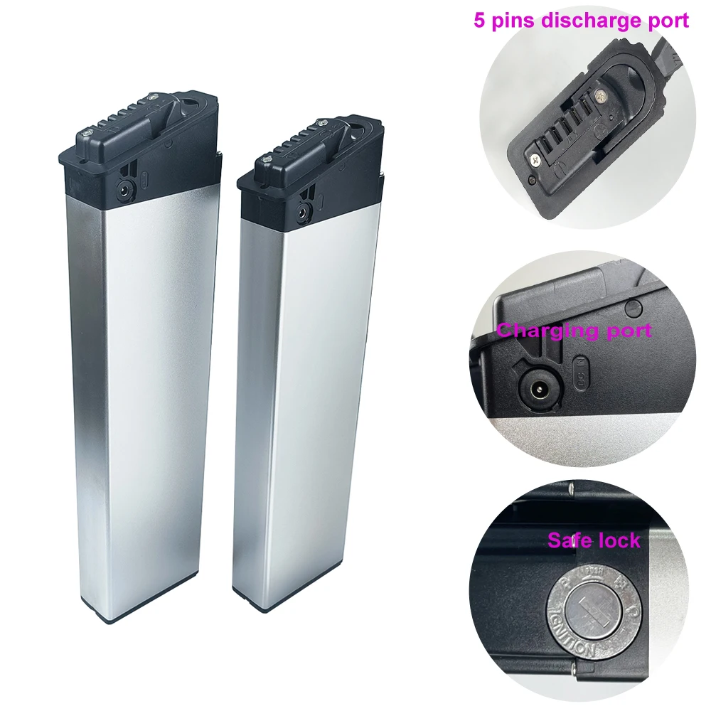 36V 48V 14Ah Ebike Battery 10.4Ah 12.8Ah 17.5Ah Folding Built-in Electric Bike Battery for samebike 500W 700W 1000W LO26 20LVXD