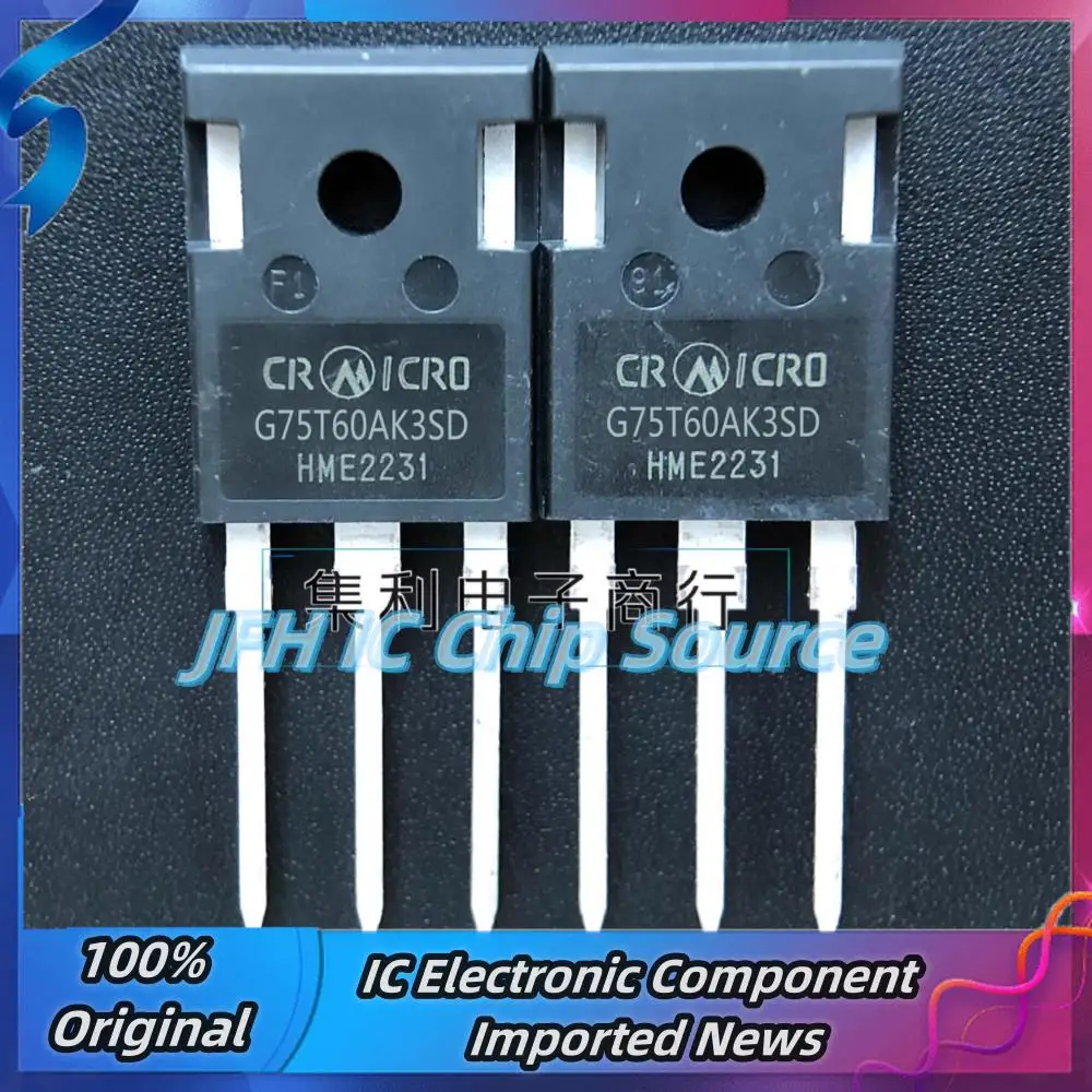 

10 шт. G75T60AK3SD IGBT TO-247 75A600V лучшее качество