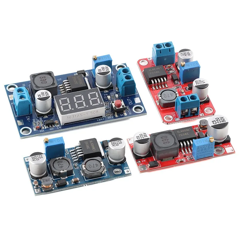 For XL6009/6019 DC-DC Boost Power Supply Module 4A Regulator Module, Wide Voltage Input, Adjustable Output