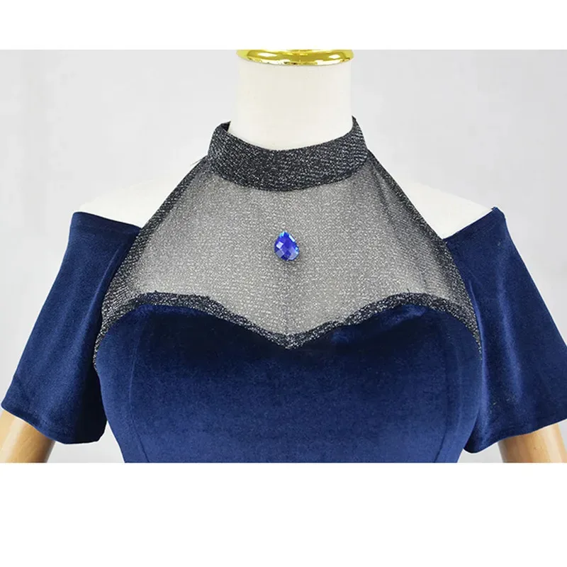 ชุดคอสเพลย์ Mizi จากอนิเมะ AIAI 2025 สำหรับการแสดงบนเวที ชุดแฟนซีสำหรับงานปาร์ตี้ฮาโลวีน ชุดราตรีสำหรับผู้หญิง