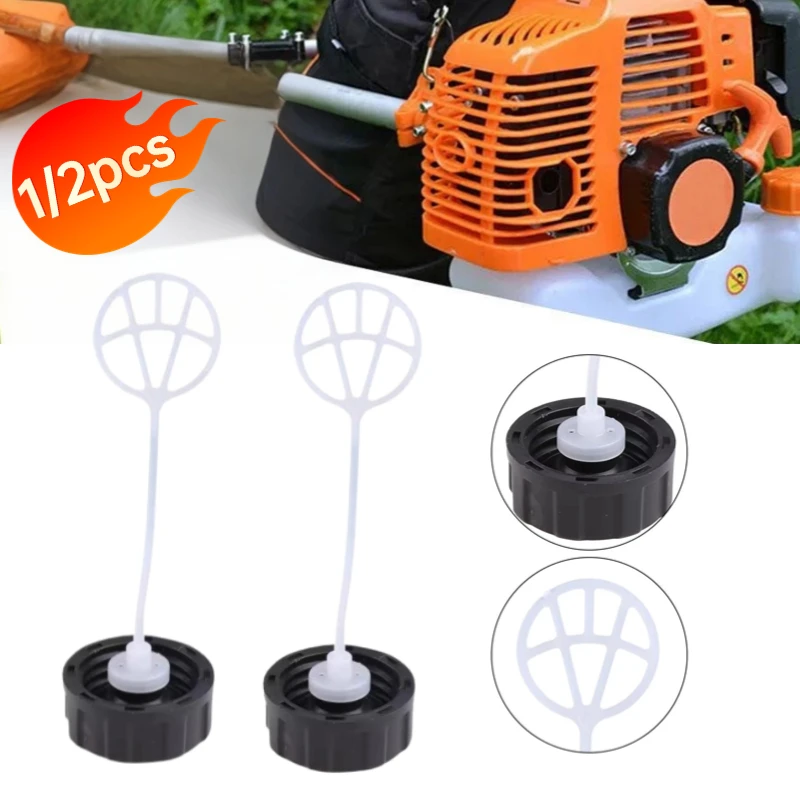 1/2pcs Brushcutter Fuel Tank Cap Replacement for 43CC 52CC CG430 CG520 BC430 BC520 TL43 TL52 Grass Trimmer Replacement Part