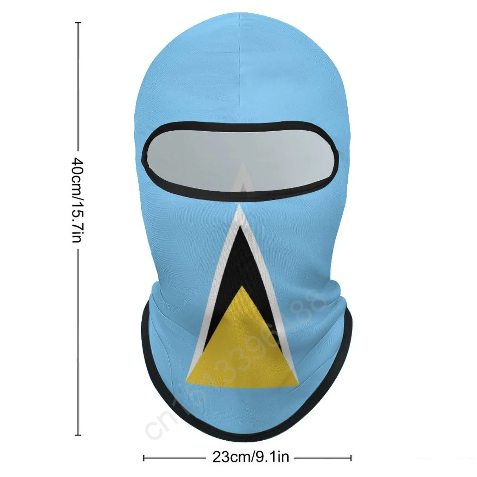 Saint Lucia Cycling Cap Quick Dry Headband Head Scarf Running Hat Bandana Ciclismo Wind Sunscreen Dustproof CS Masked Hood Caps