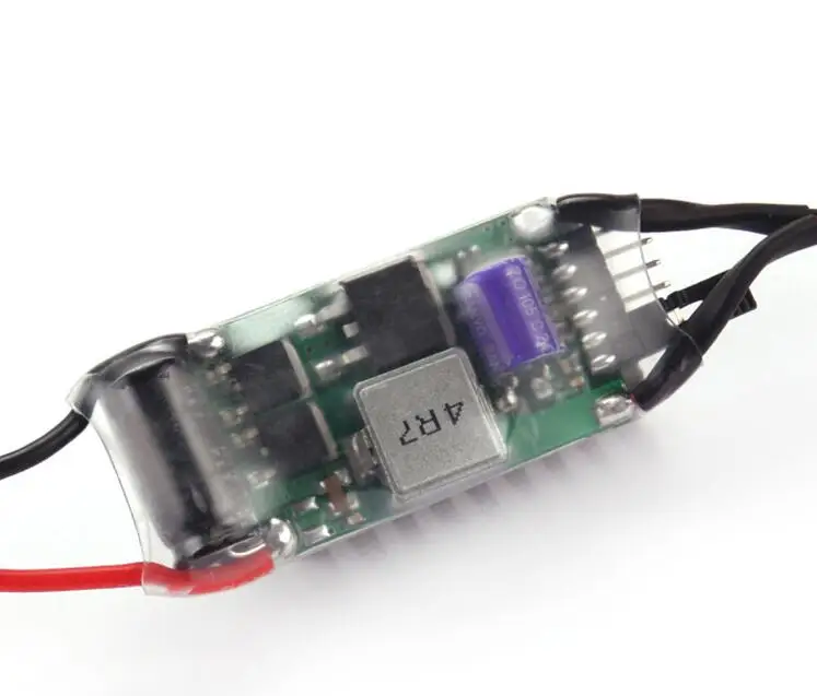 YPG 20A HV SBEC 5V/5.5V/6V/7V/9V BEC Per aereo drone RC Nessuna programmazione richiesta Ingresso ad alta tensione (2~12S lipoly) hobbyking