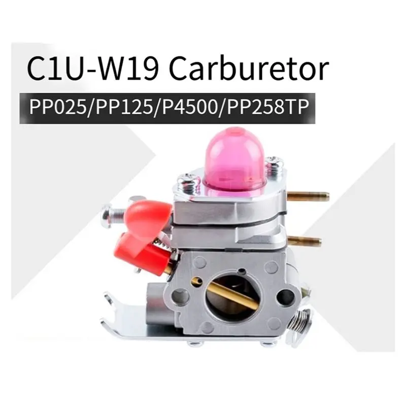 -FTGT C1U-W19 Replacement Carburetor For Poulan Weed Eater Models-PP025, PP125, P4500, PP258TP, And PP25E