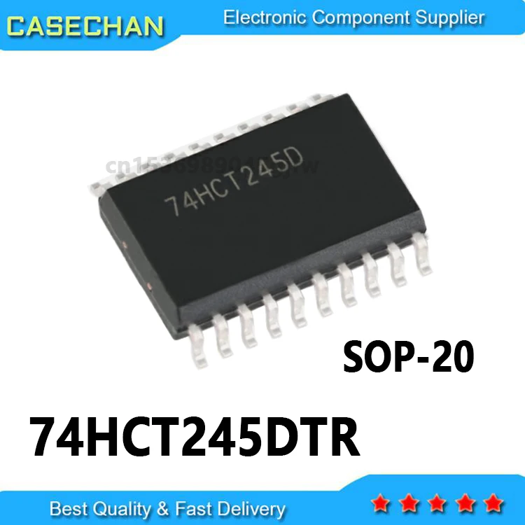 10PCS 74HCT245DTR 74HCT245D 74HCT245 SOP-20 