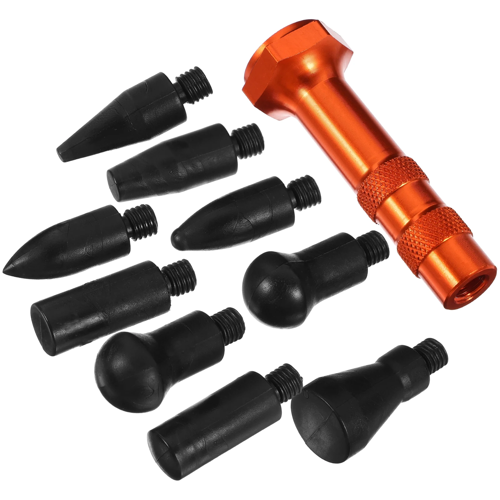 

1 set 1 Set Diy Kit Automotive Tools Paintless Dent Removal Tap Down Pen Replacement Heads Tips Body Repair Tool