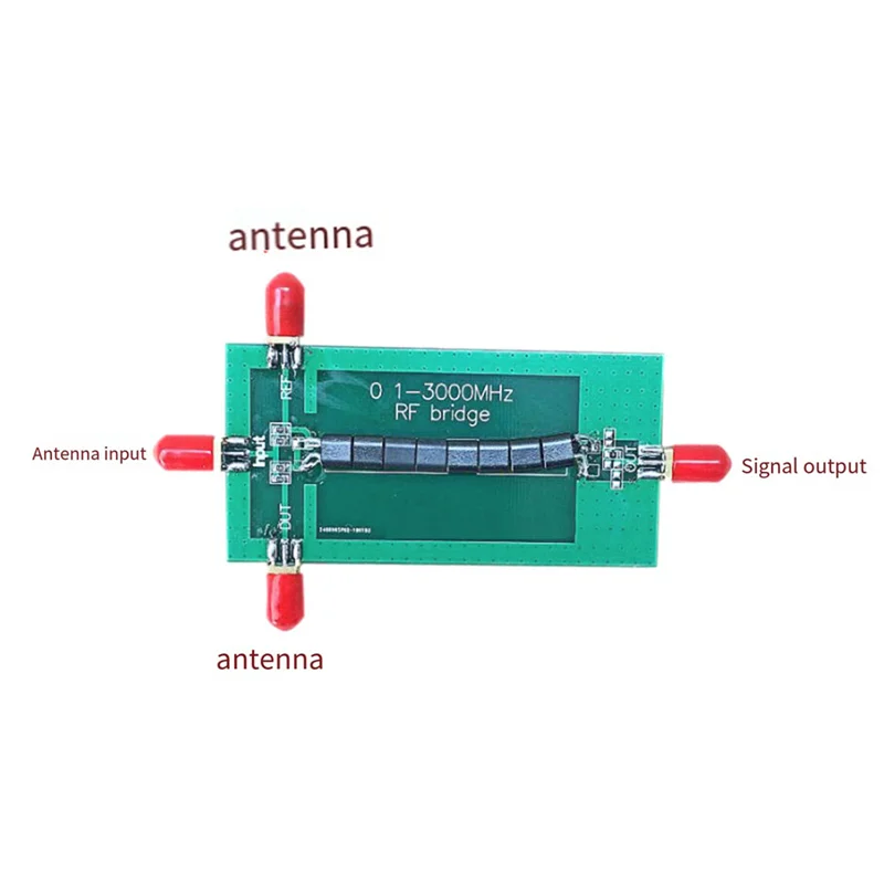 

VSWR Bridge Engineering 0.1-3000Mhz RF SWR Bridge Multi-Function Convenience VSWR Bridge Module Durable-Y41A