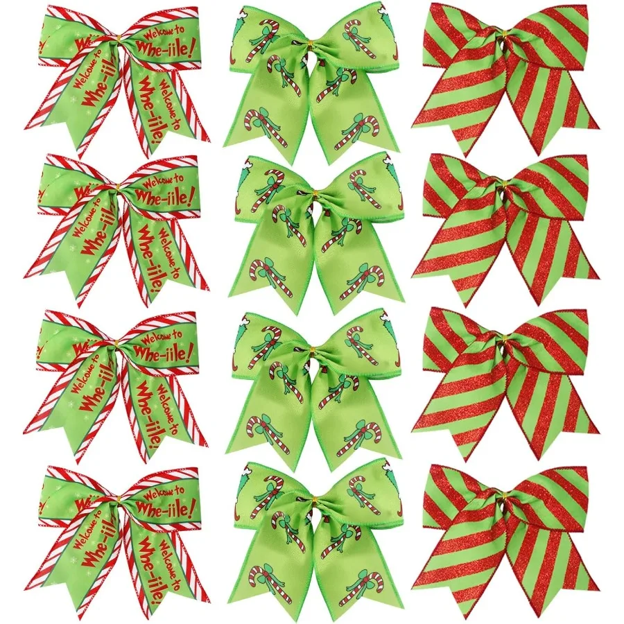 12 Pcs Red Green Ch… - image