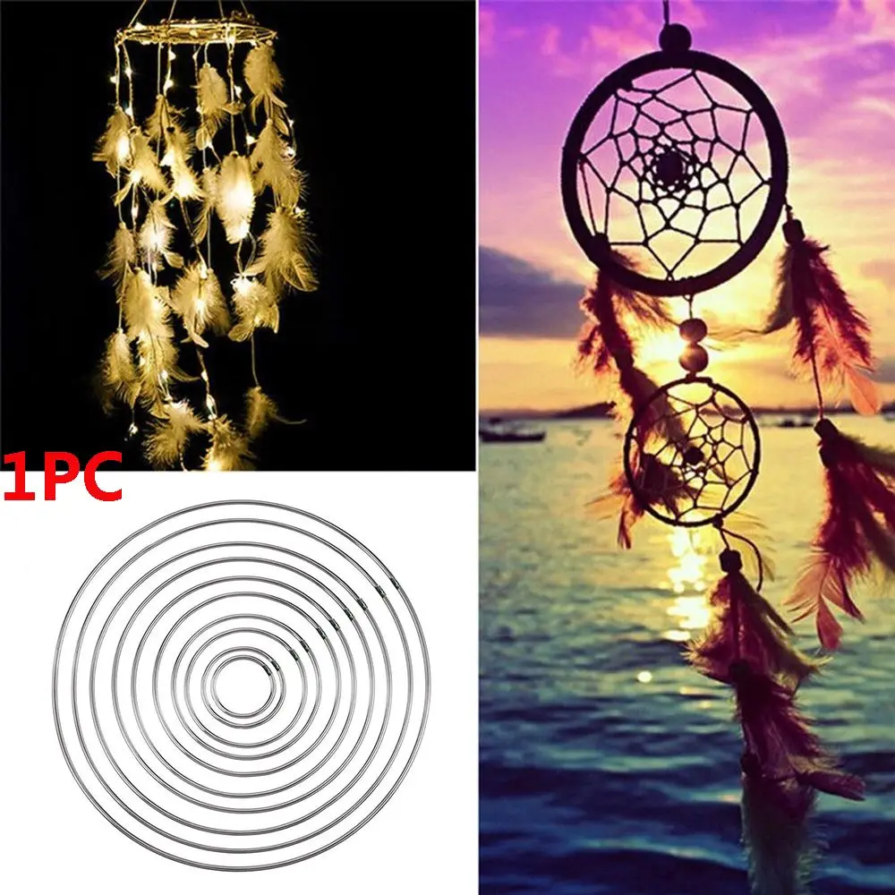 Multi-size Metal Round Craft DIY Dreamcatcher Hoop Dream Catcher Ring
