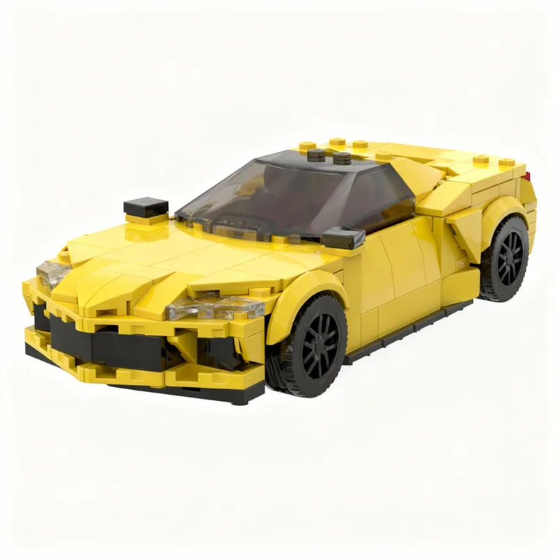 

309pcs MOC Chevy Corvette C8 Stingray City Champions Model Building Blocks Construction Toy Christmas Gifts DIY Creative Idea