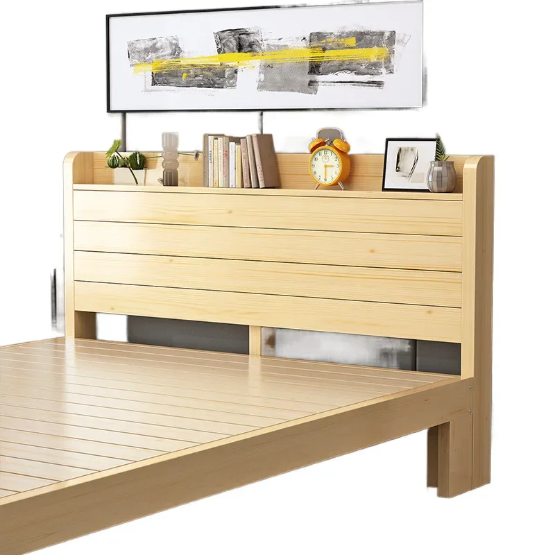 

Solid wood headboard, backrest board, double headboard, single bed head, tatami bedside single, buy a bedside.