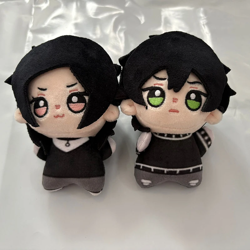 

10cm Anime The Coffin of Andy and Leyley Plushie Toy knapsack Ornament Cute Plush Pendant Dolls Keychain Birthday Present