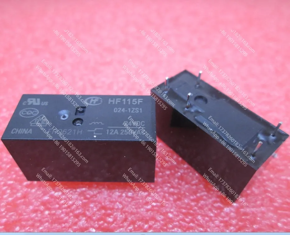 

НОВОЕ реле HF115F0241ZS1 HF115F0241ZS124VDC 24 В 12 А 250 В переменного тока 5 контактов