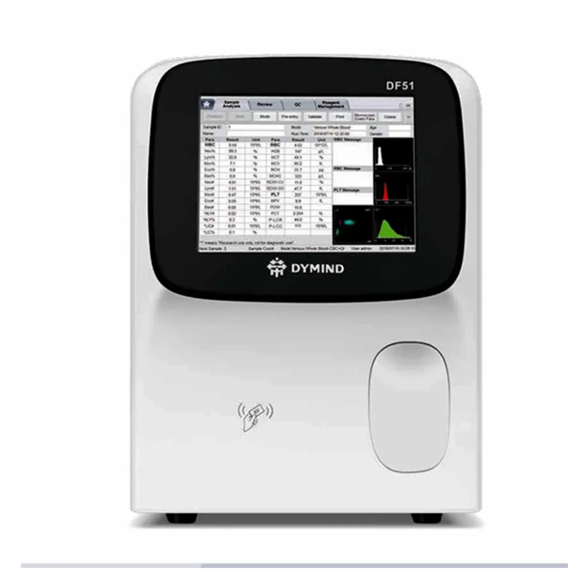 Laboratory Medical DF51 5 class Differential Hematology Analyzer System