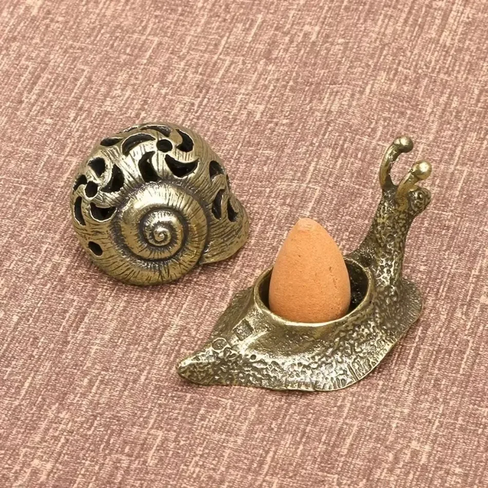 Practical 1 Pcs Incense Stick Holder Snail Censer Home Fragrance Incense Burners Meditation Spring Festival Bedroom Tea House