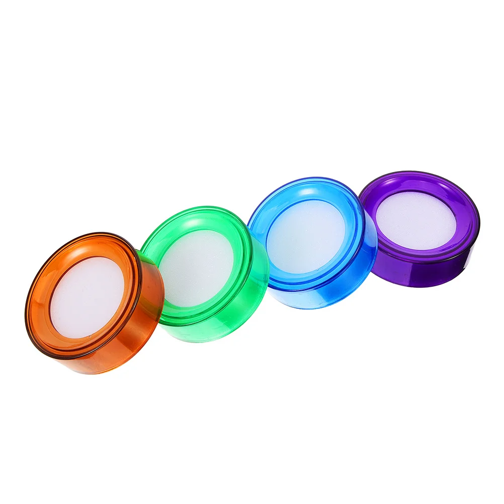 

4 шт., губка для увлажнения чашек, удобный губка для увлажнения пальцев, инструмент для подсчета сортировки денег, офисных документов