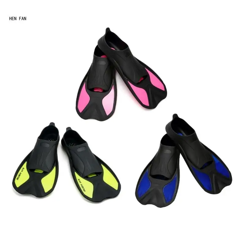 

Silicone Professional Scubas Diving Fins Man Women Kids Swimming Surfings Beach Water Fins Flippers Scubas Diving Shoes M89D