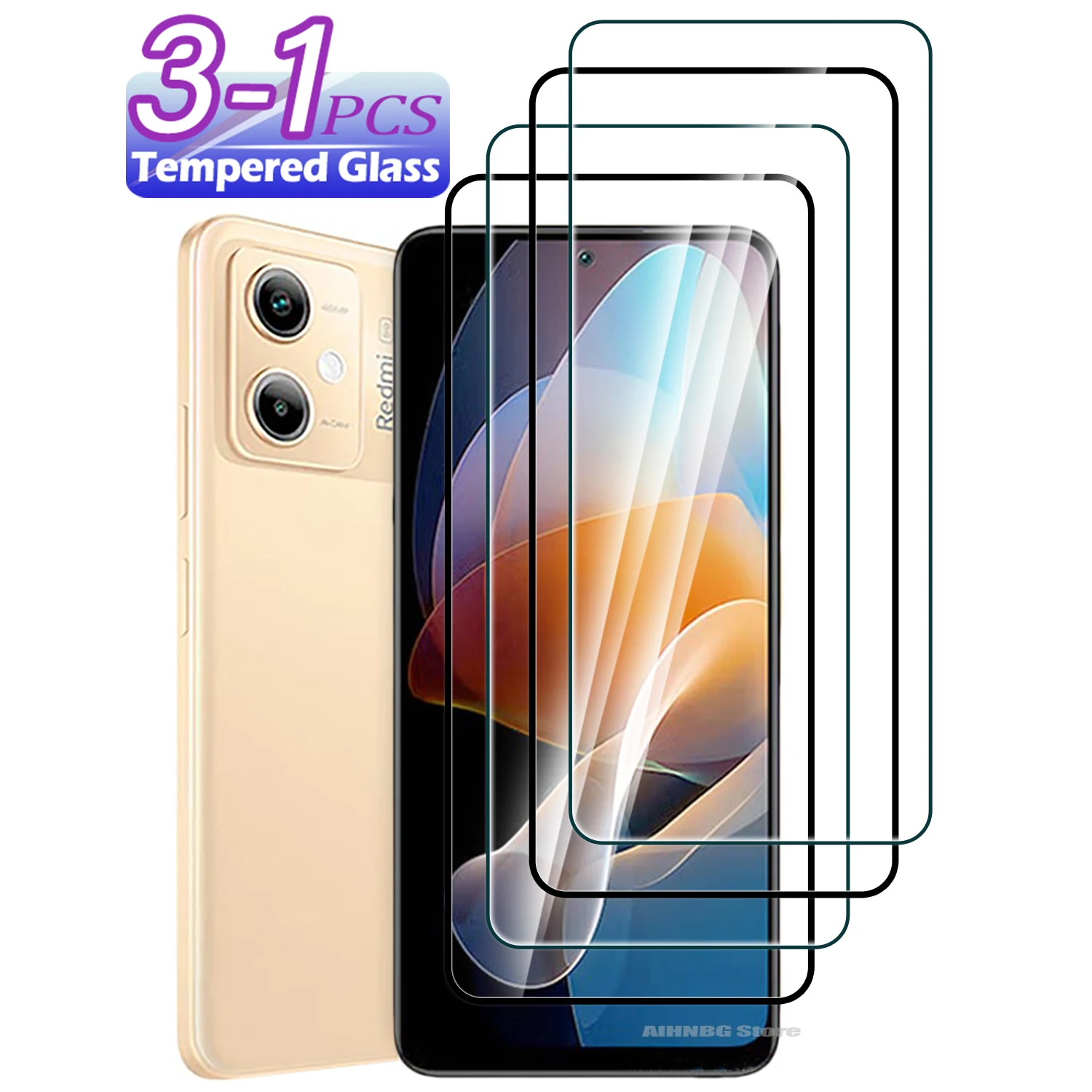 

Закаленное стекло для Redmi Note 12 Pro Plus 12 Turbo Защитное стекло для экрана на Xiaomi Redmi Note 12s Стеклянная пленка