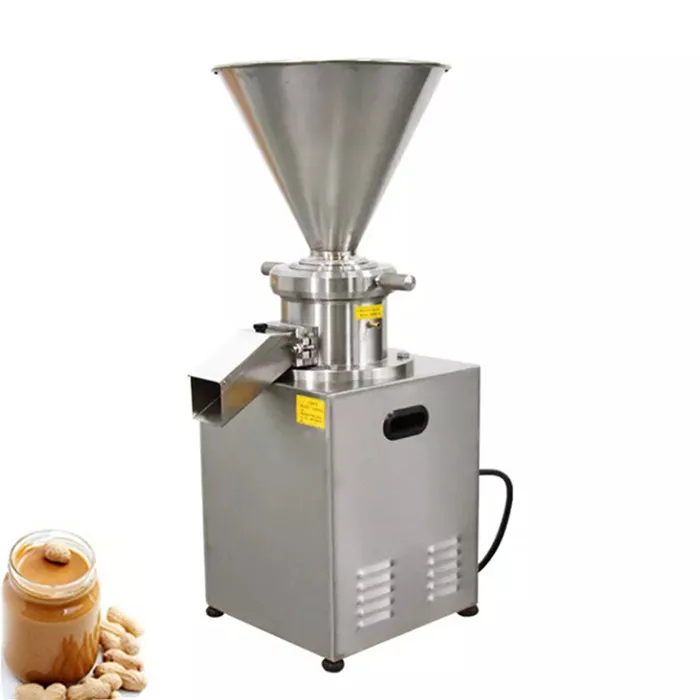 

Stainless steel 100-150KG/H sesame peanut butter machine small colloid mill