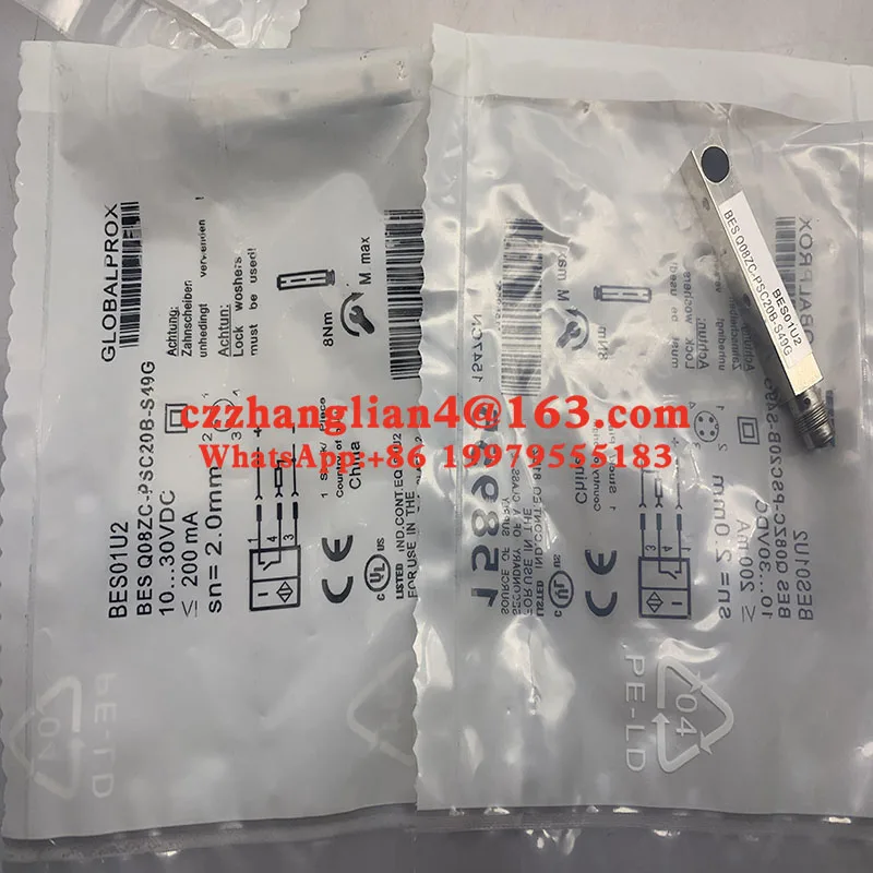 

Spot supply Proximity switch sensor BES01U4 BES Q08ZC-PSC30B-S49G Brand new genuine