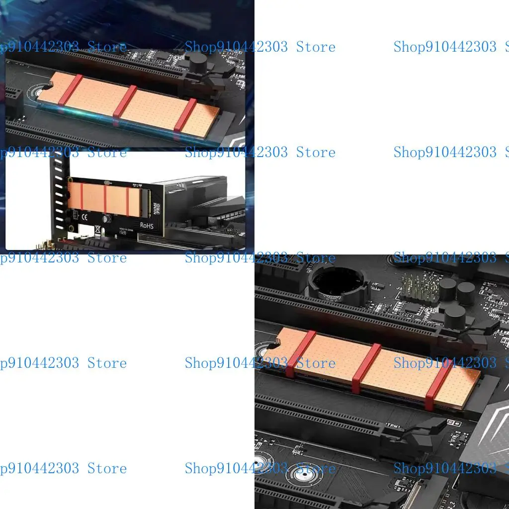 

L4MD Copper M.2 2280 Solid Disk Thermal Pad Enhances Heat Dissipation For NVMe Disk