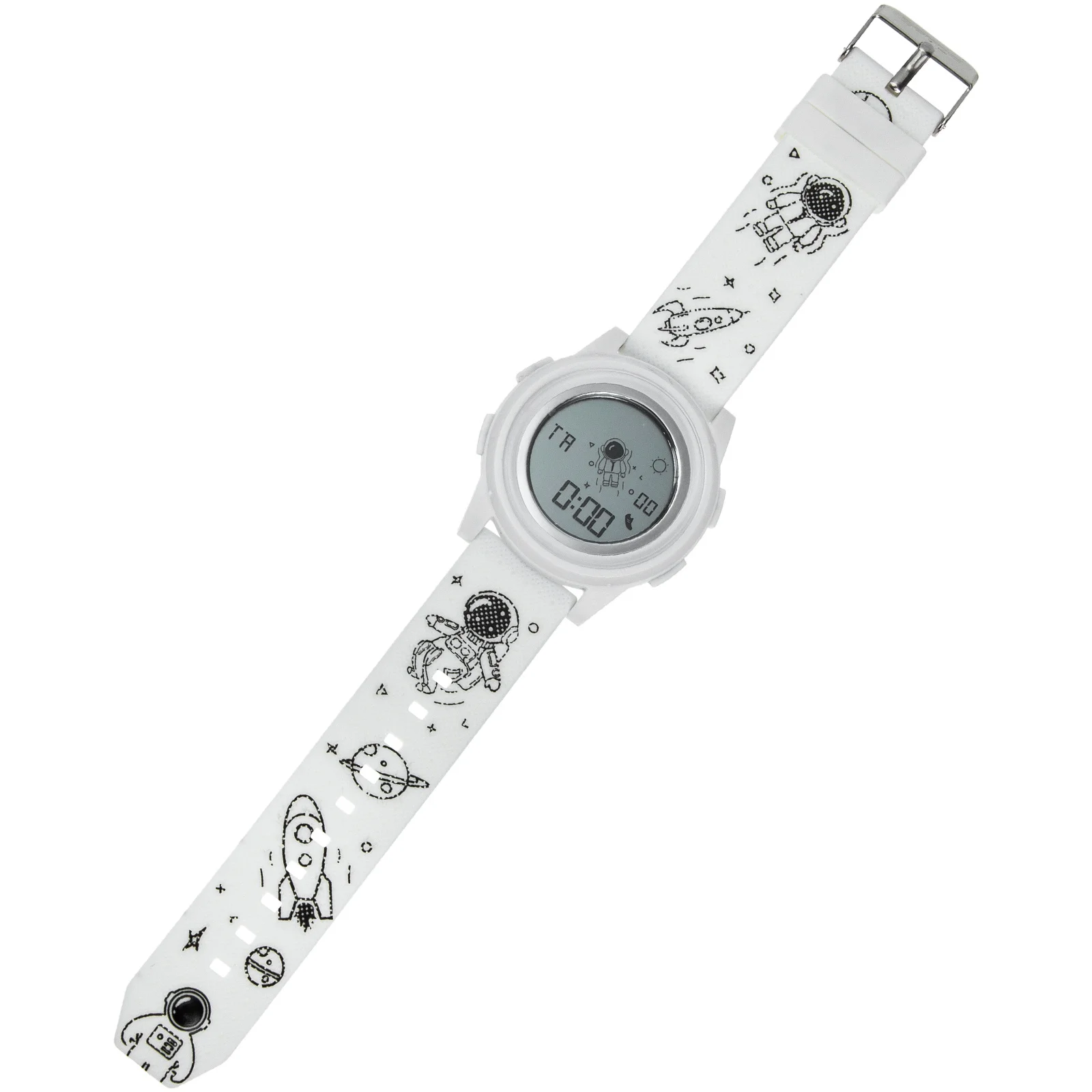 Wrist Watch Electronic Digital Smartwatch Stylish Versatile Color Simple Design Safe Gentle Tpu Luminous Unisex