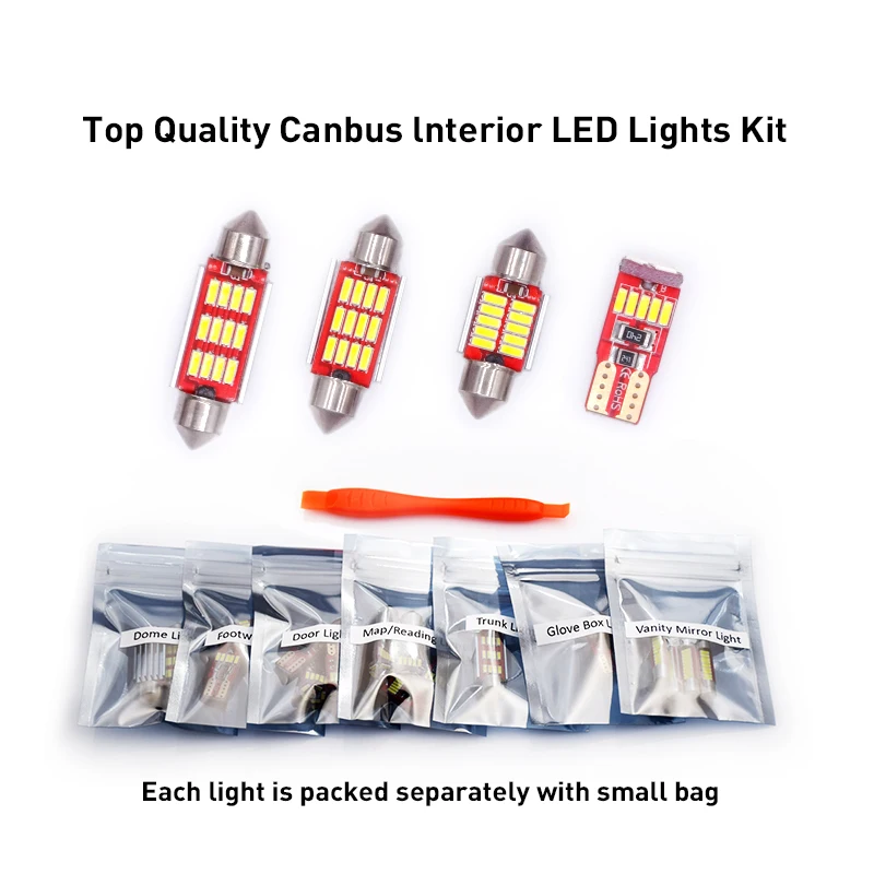 17PCS LED Interior Light Kit for Prado 150 Toyota Land Cruiser Prado 150 2010 2011 2012 2013 2014 2015 2016 2017 2018 2019 2020