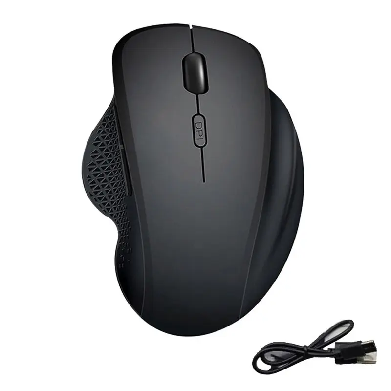 Wireless Mouse Bluetooth For Computer Laptop Dual Mode Ergonomic Rechargeable Mouse