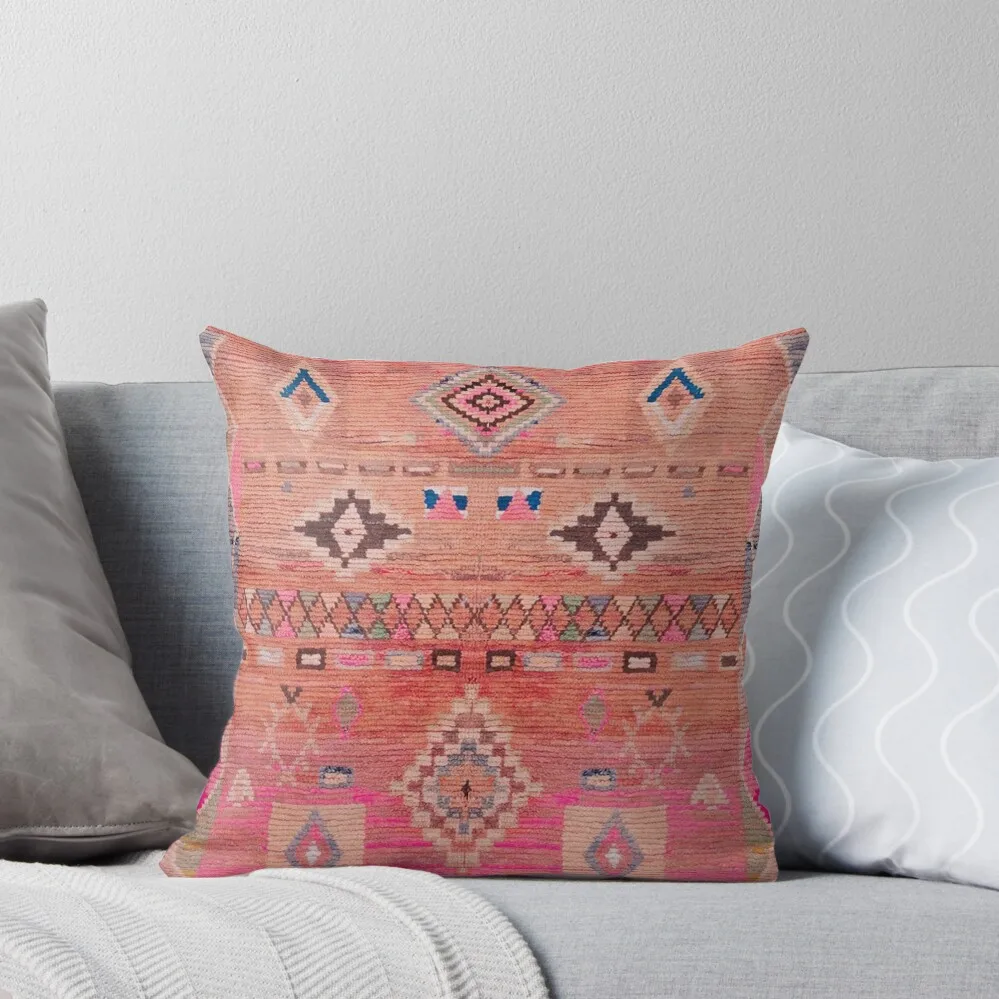 

Traditional Moroccan Berber Rug Design Throw Pillow Christmas Pillowcase Pillow Cover pillow