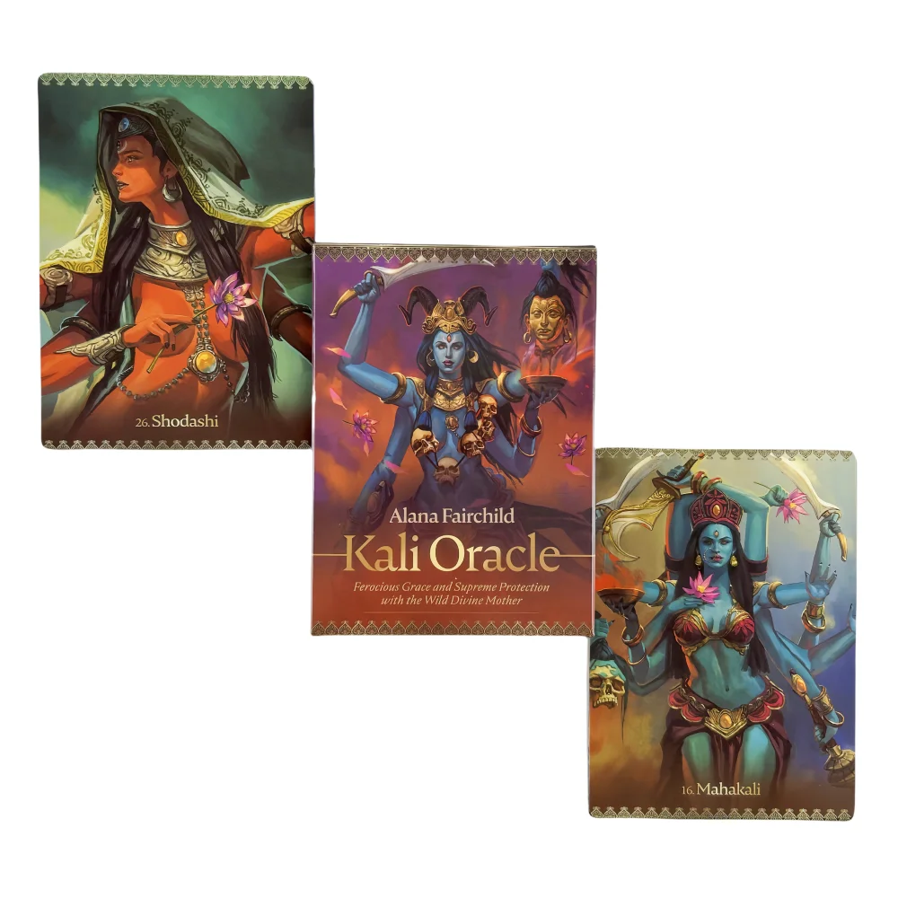 Kali Oracle Cards Game Fortune-telling Tarot Divination Edition Creativity Messages Board Deck