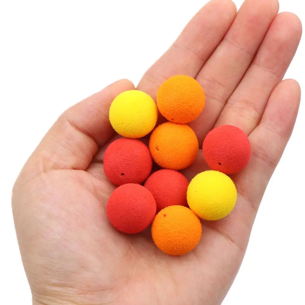 10 قطعة طعم صيد سمك الشبوط Boilie لتجليد الشعر المنبثق العائمة اكسسوارات طريقة الكارب المغذية صيد السمك 17 مللي متر الطفو السحر