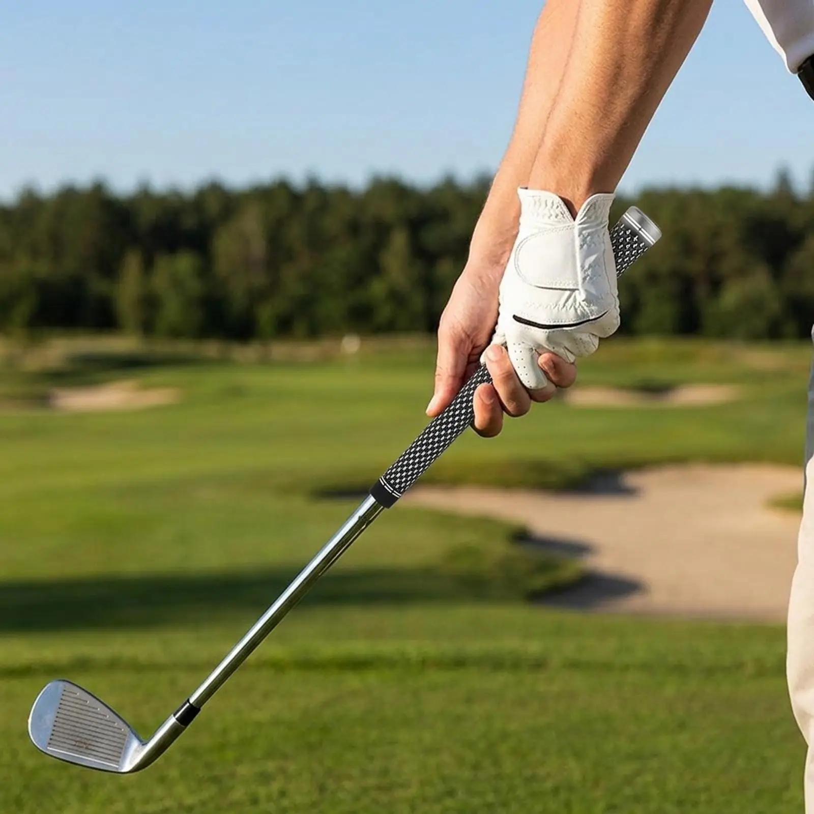 Full Weather Control Rubber Golf Grips Midsize Jumbo Comfort Fit Club Grips for Men and Women Golf Accessories