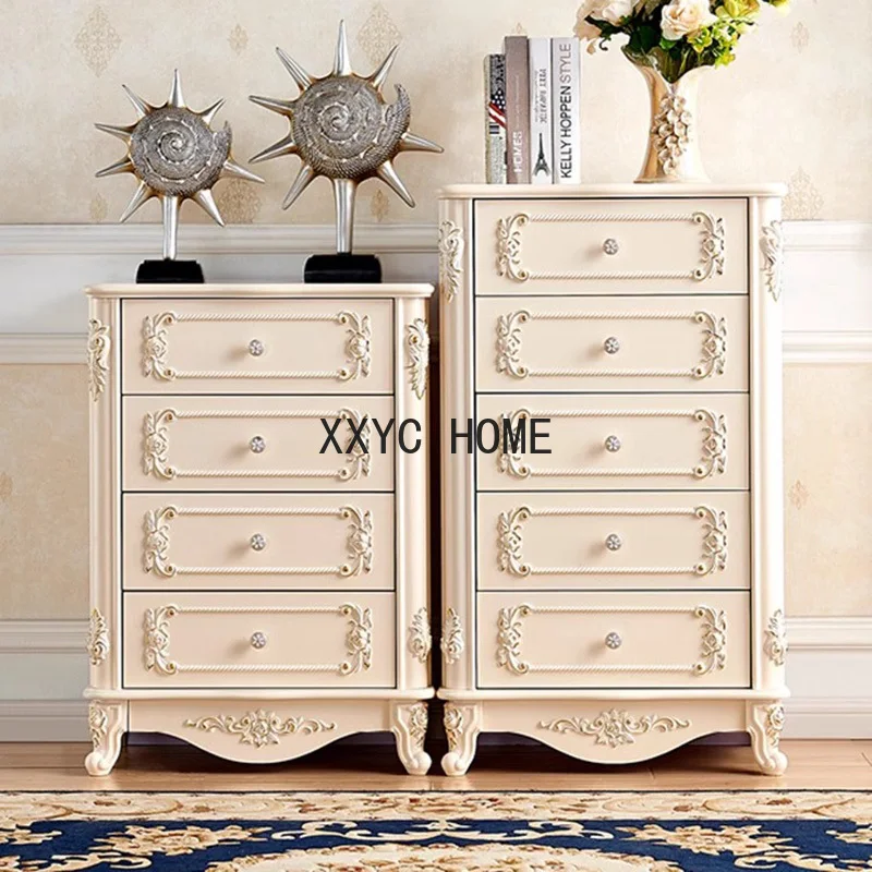 Luxury Showcase Cabinet Modern Household Storage Drawers Cabinet Wooden Bedroom Schrank Schlafzimmer Living Room Furniture