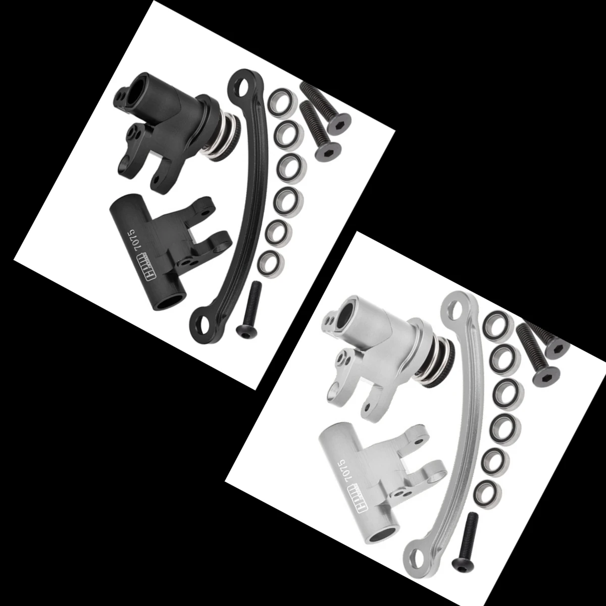 GPM Aluminum 7075 Steering Bellcrank Set For Lasernut Tenacity Ultra4 DB Pro