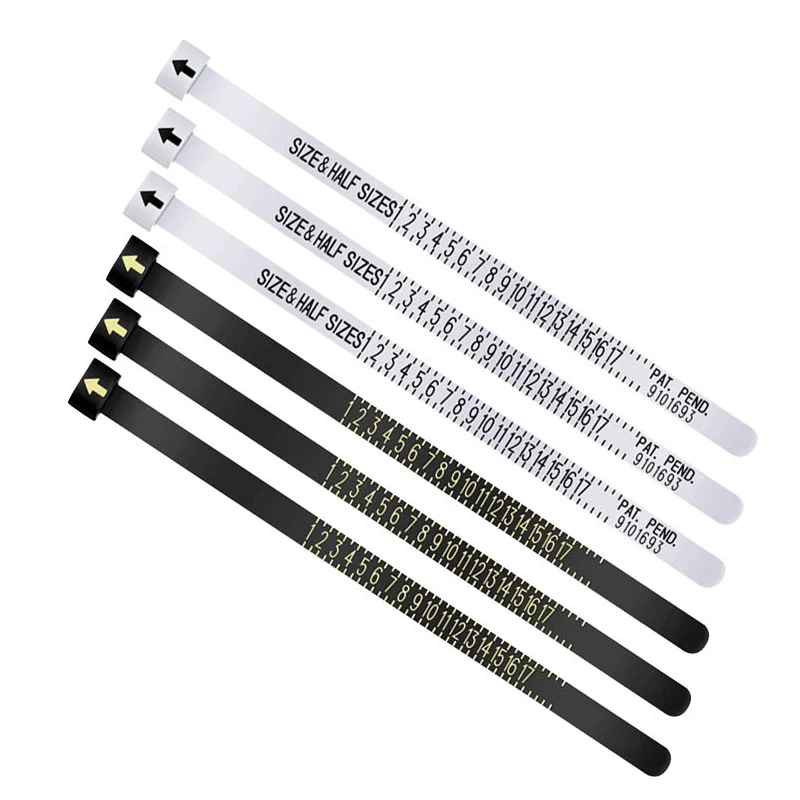 Men And Womens Sizes Rings Sizer Jewellery Tool Measurement Belt Usa Standard American Finger Tester Finger Measure Custom Logo