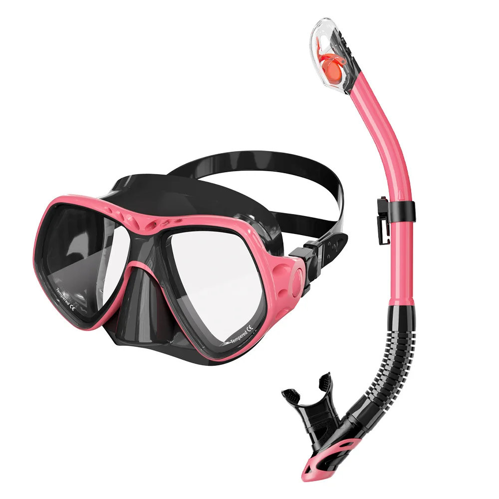 Neue profession elle Tauchmaske Schnorchel anzug Erwachsenen Silikon Anti-Fog-Brille Training Schnorchel Kit Schwimm ausrüstung Geschenk