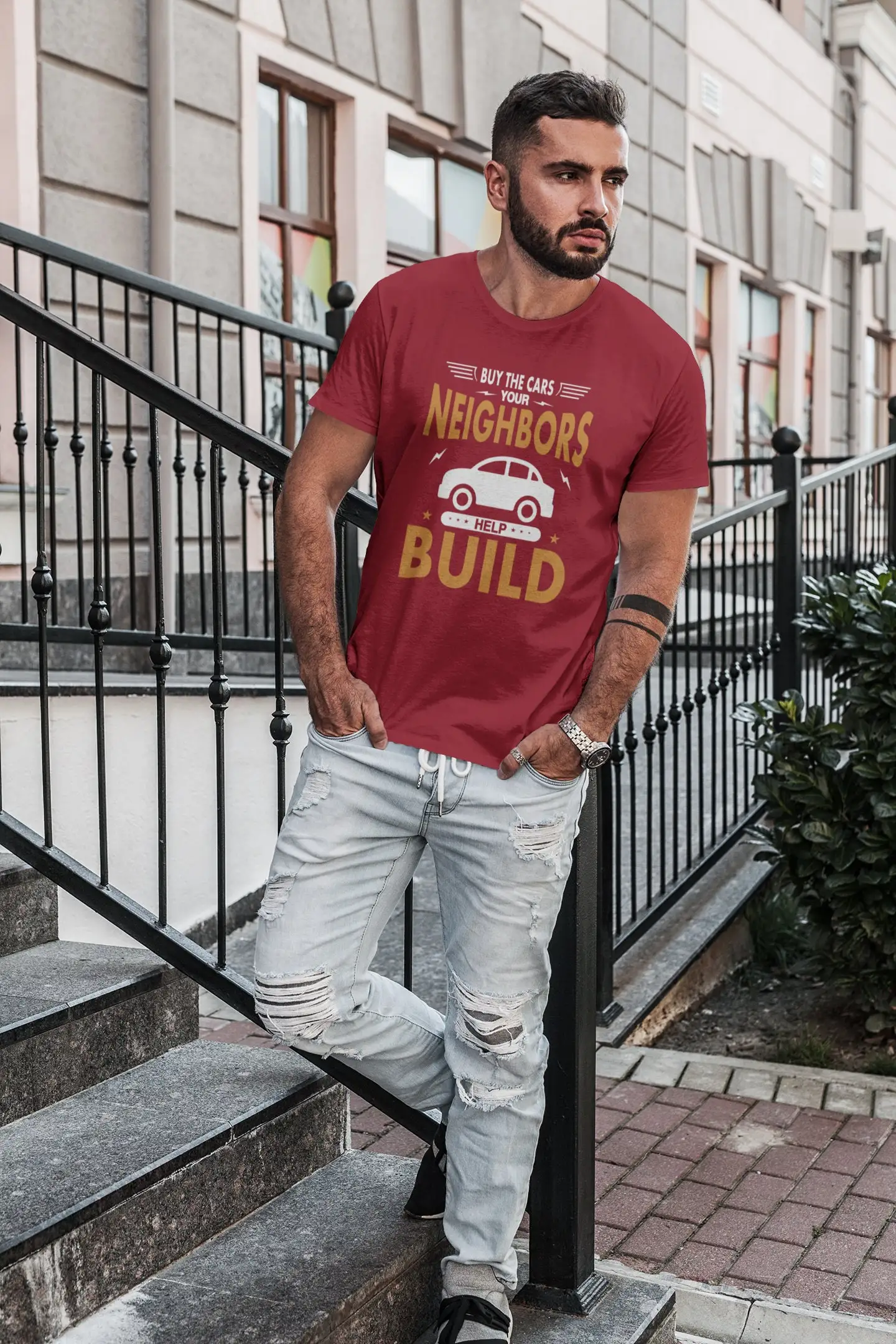 Show Your Support for American Workers with a 'Buy the Cars Neighbors Help Build' T Shirt