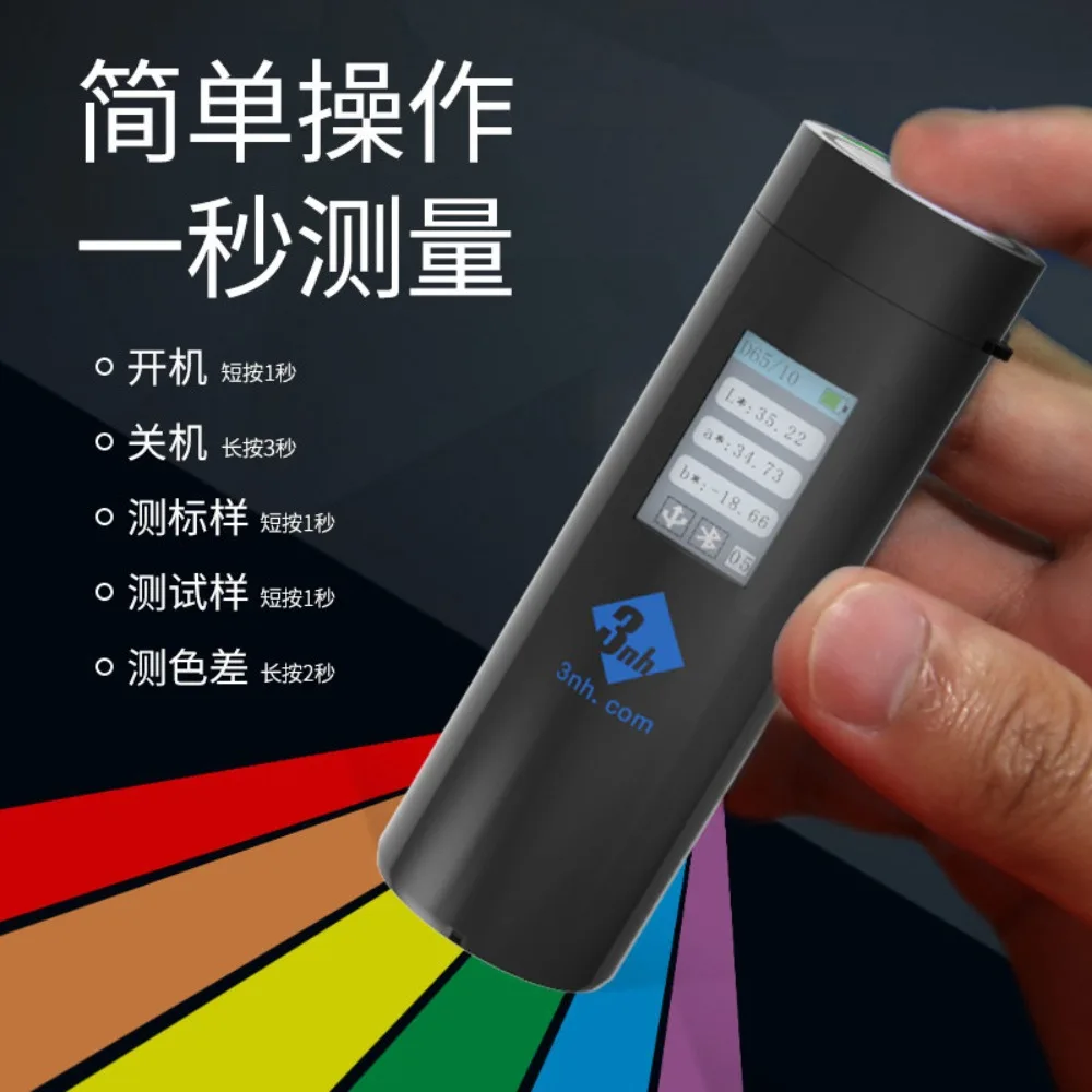 CR4501 Color Detection Comparison Towel Linen Whiteness Titanium Dioxide Color Difference Meter