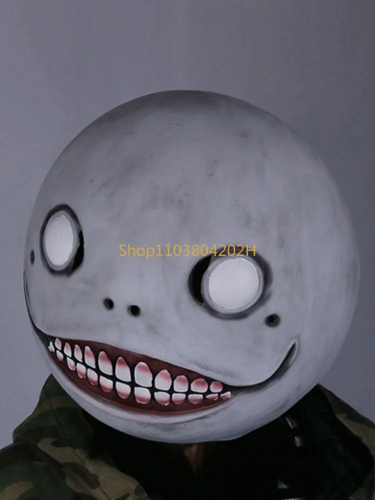 Nier: Automata Emil Mask Head Cover Cosplay Halloween Funny Funny Performance Props