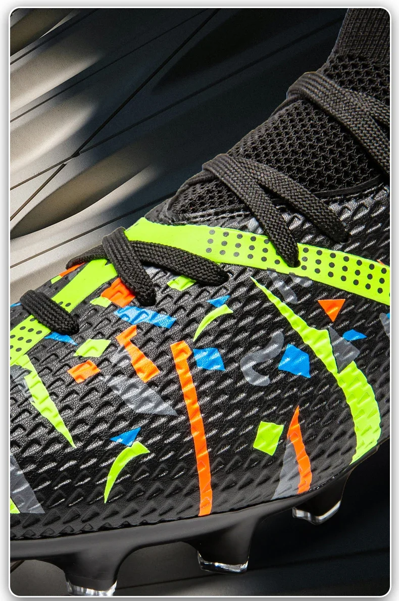 Neue Herren-Fußballschuhe Professionelle Outdoor-Sportschuhe Rutschfeste Trainingsschuhe Sneakers Rasen-Fußballstiefel Ultraleicht Unisex – Detail 4