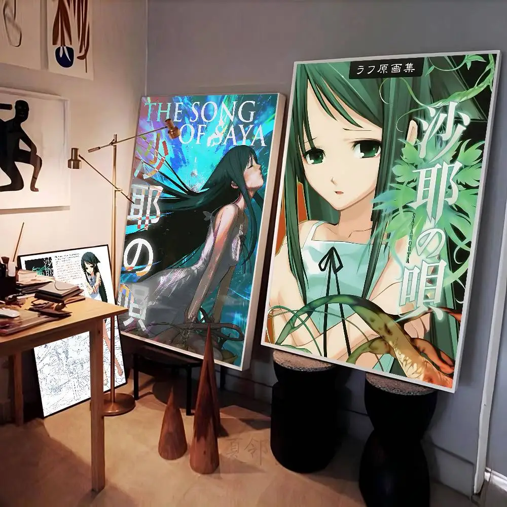 S-Saya No Uta The Song Of Saya Classic Vintage Posters Vintage Room Home Bar Cafe Decor Nordic Home Decor