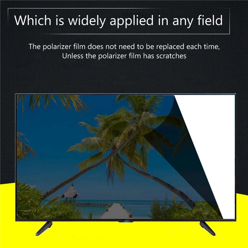 J1UL1N Folia Polaryzacyjna Liniowa LCD/LED Filtr Polaryzacyjny Arkusz Folii Polaryzacyjnej Do Fotografii Polaryzacyjnej 5 SZTUK