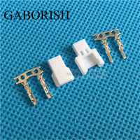 100pcs Micro JST Losi Walkera 2/3/4/5/6-pin Connector plug Male, Female with Crimps