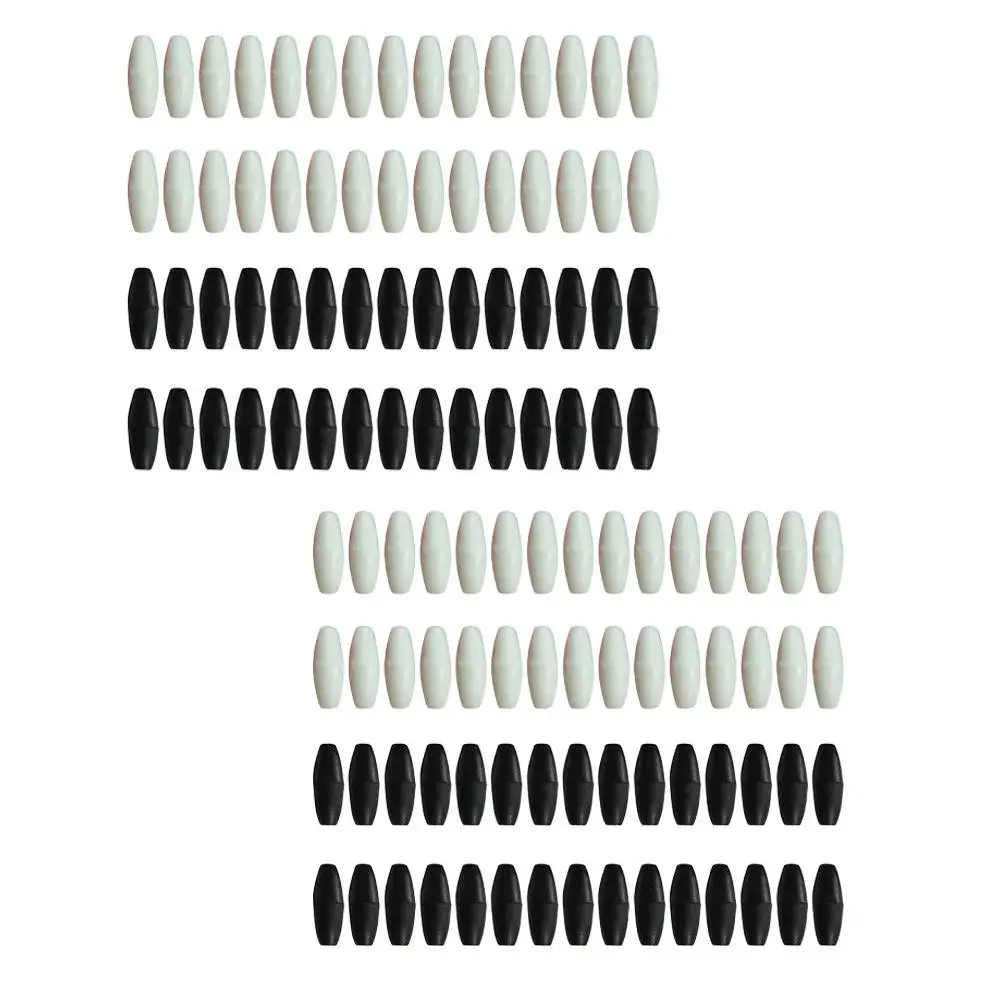 100Pcs Plastic Safety Clasp Buckles Breakaway Barrel Connectors for Nursing Teething Sensory Lanyards Keychains Necklaces