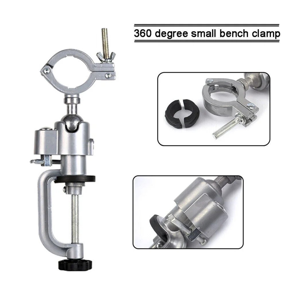 

360 Degree Table Bench Clamp Vise Electric Drill Rack Support Electric Drill Stand Holder Multifunctional Bracket